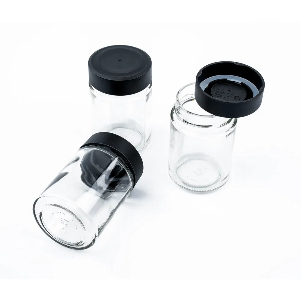 FM-192-BCS-SM – SILWY MAGNET Food Storage Container, Use To Store Spices Round 2.4 Inch Diameter x 3.7 Inch Height 6....